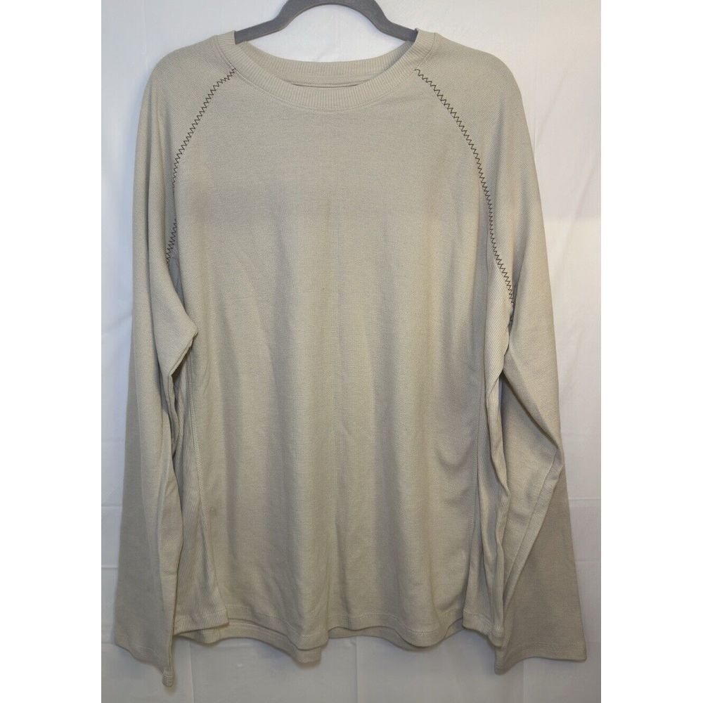 Cremieux Premium Denim Shirt‎ Men's XXL Khaki Thermal New With Tags
